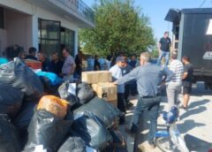 1 660x Παραδόθηκε η ανθρωπιστική βοήθεια του Κορωπίου προς την Καρδίτσα