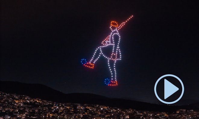 Drone Show Voula Ένα μοναδικό Drone Show για την 25η Μαρτίου στη Βούλα