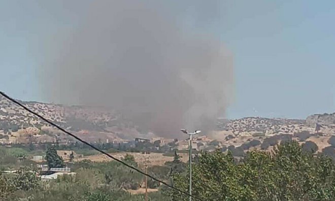 fotia Palaiokamariza Υπό έλεγχο η πυρκαγιά στην Παλαιοκαμάριζα Κερατέας