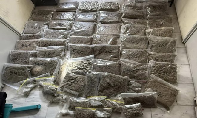 narkotika Είχαν 22 κιλά κάνναβης σε αποθήκη στο Μαρκόπουλο