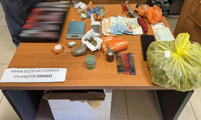 kannavi glyka nera Συνελήφθησαν στα Γλυκά Νερά δύο νεαροί με ποσότητες κάνναβης