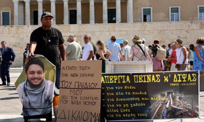 panos routsi tempi Δικαιώθηκε ο απεργός πείνας Πάνος Ρούτσι. Θα γίνουν τοξικολογικές εξετάσεις και στα 57 θύματα των Τεμπών