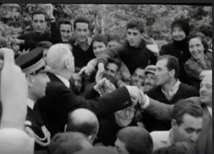 Charles de Gaulle Markopoulo 1 Όταν ο Σαρλ Ντε Γκώλ επισκέφτηκε το Μαρκόπουλο το 1963