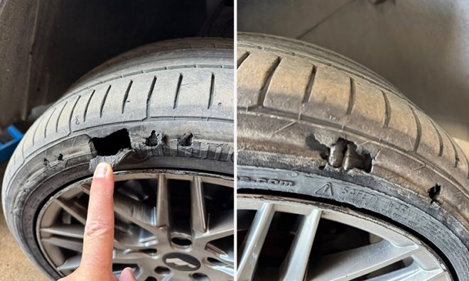 lakkouva Markopoulou Koropiou Προσοχή τεράστια λακκούβα στην Λ Μαρκοπούλου – Κορωπίου