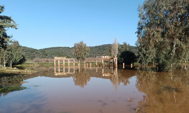 vravrona iero nero Γιατί πλημμυρίζει ο αρχαιολογικός χώρος της Βραυρώνας
