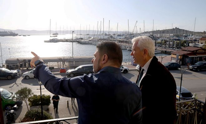 Chardalias Loukas Laurio Ο Χαρδαλιάς ενημερώθηκε για τα έργα σε Λαύριο και Κερατέα