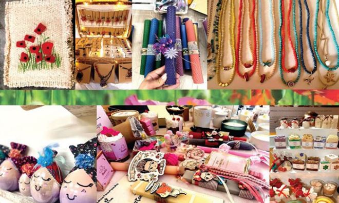 Pasxalino Pazari Markopoulo Πασχαλινή έκθεση στο Πολιτιστικό Κέντρο Μαρκοπούλου