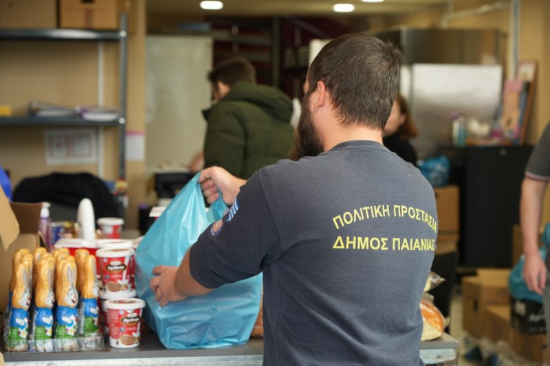 Paiania Δήμος Παιανίας: 3,5 τόνοι τροφίμων εν όψει του Πάσχα στους δικαιούχους του Κοινωνικού Παντοπωλείου