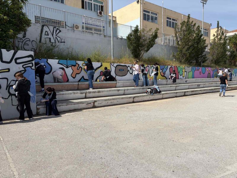 UrbanAct Koropi 4 Η UrbanAct και ο Same84 ζωγράφισαν το ΕΝΕΕΓΥΛ Κορωπίου