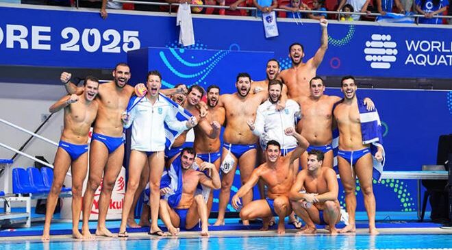 Στην κορυφή του κόσμου η Εθνική Πόλο Ανδρών κατέκτησε το πρώτο χρυσό μετάλλιο στο World Cup
