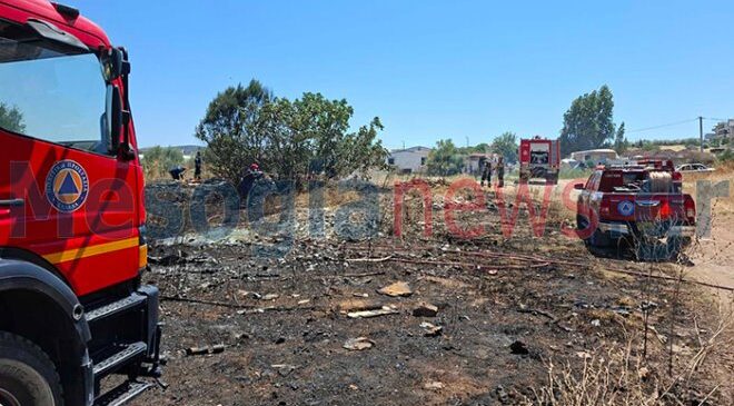 Ξανά φωτιά στον καταυλισμό των Ρομά στο Κορωπί