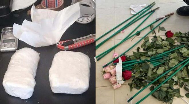 Σε ανθοπωλείο στην Αρτέμιδα είχαν 84 κιλά κοκαΐνης κρυμμένα σε τριαντάφυλλα